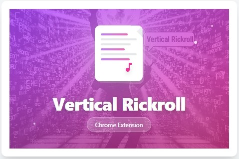 Vertical Rickroll