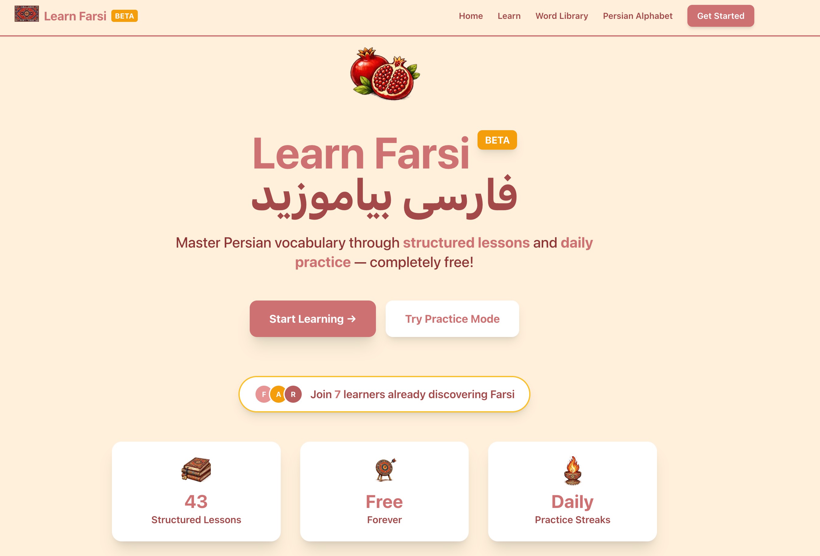 Farsi Learn App