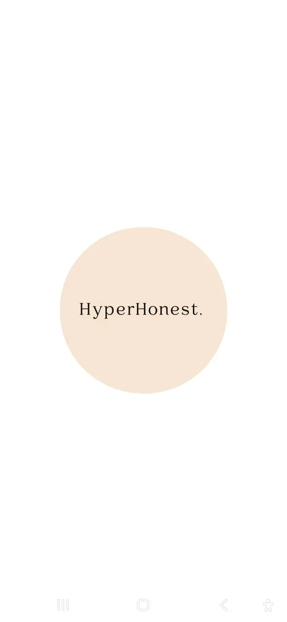 Hyperhonest