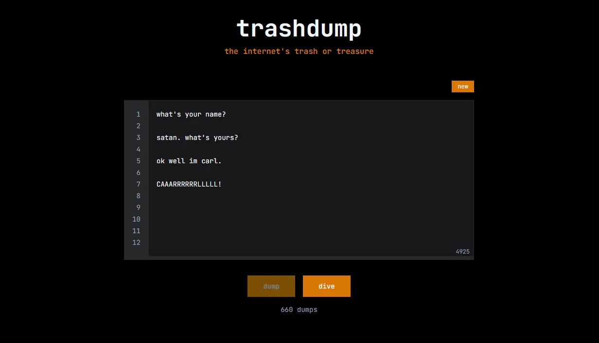 trashdump