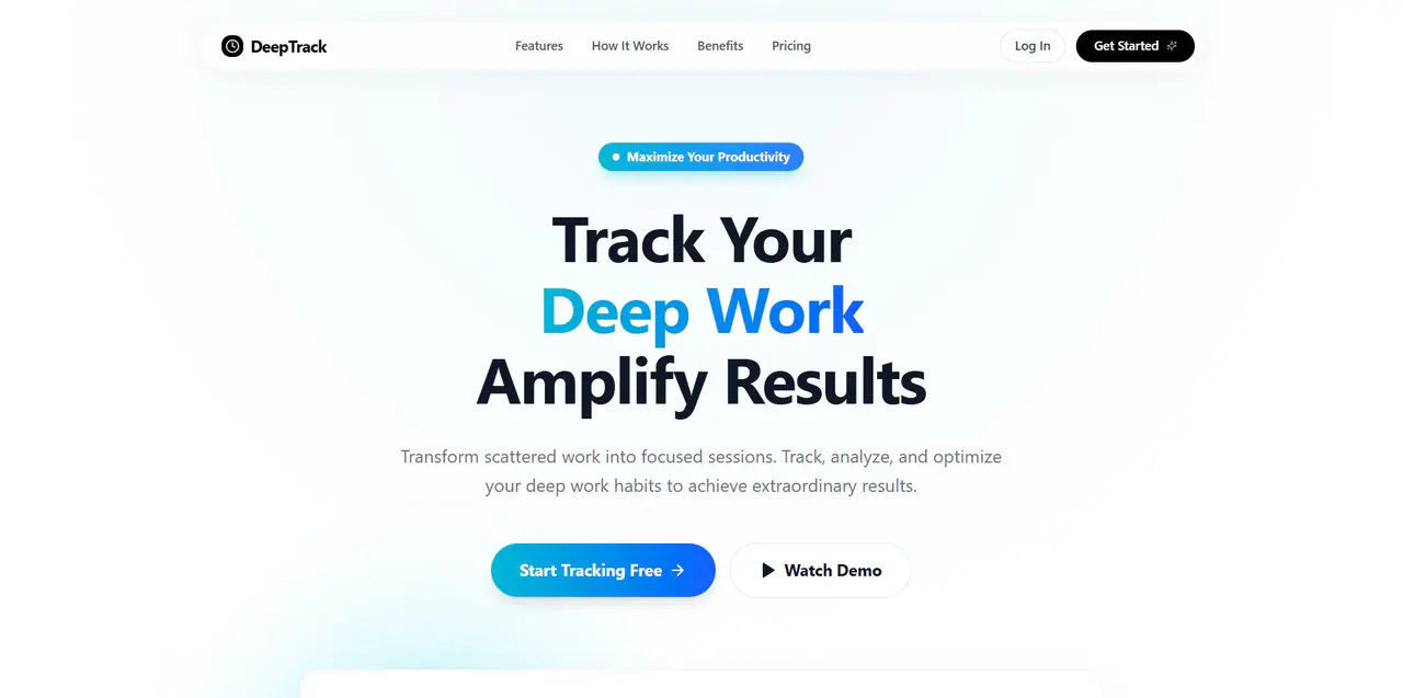 DeepTrack Club Reviews & Feedback | VibeCodingList