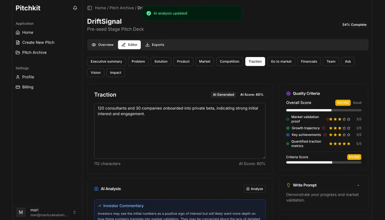 Pitchkit Reviews & Feedback | VibeCodingList