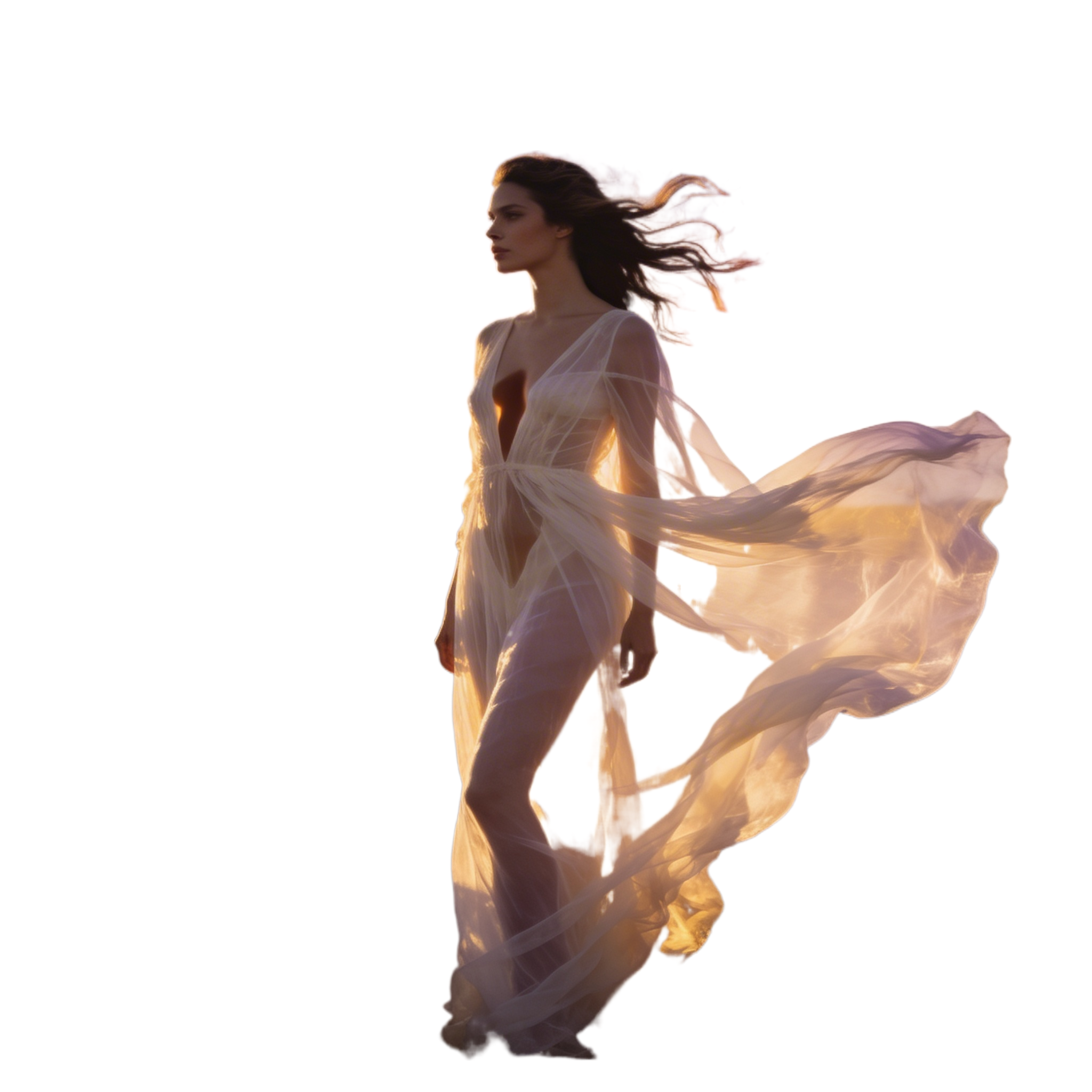 Fotor (free) - The same 2048px portrait — flying hair against a busy sunset — run through every tool's free tier. Click any image to compare full-size.