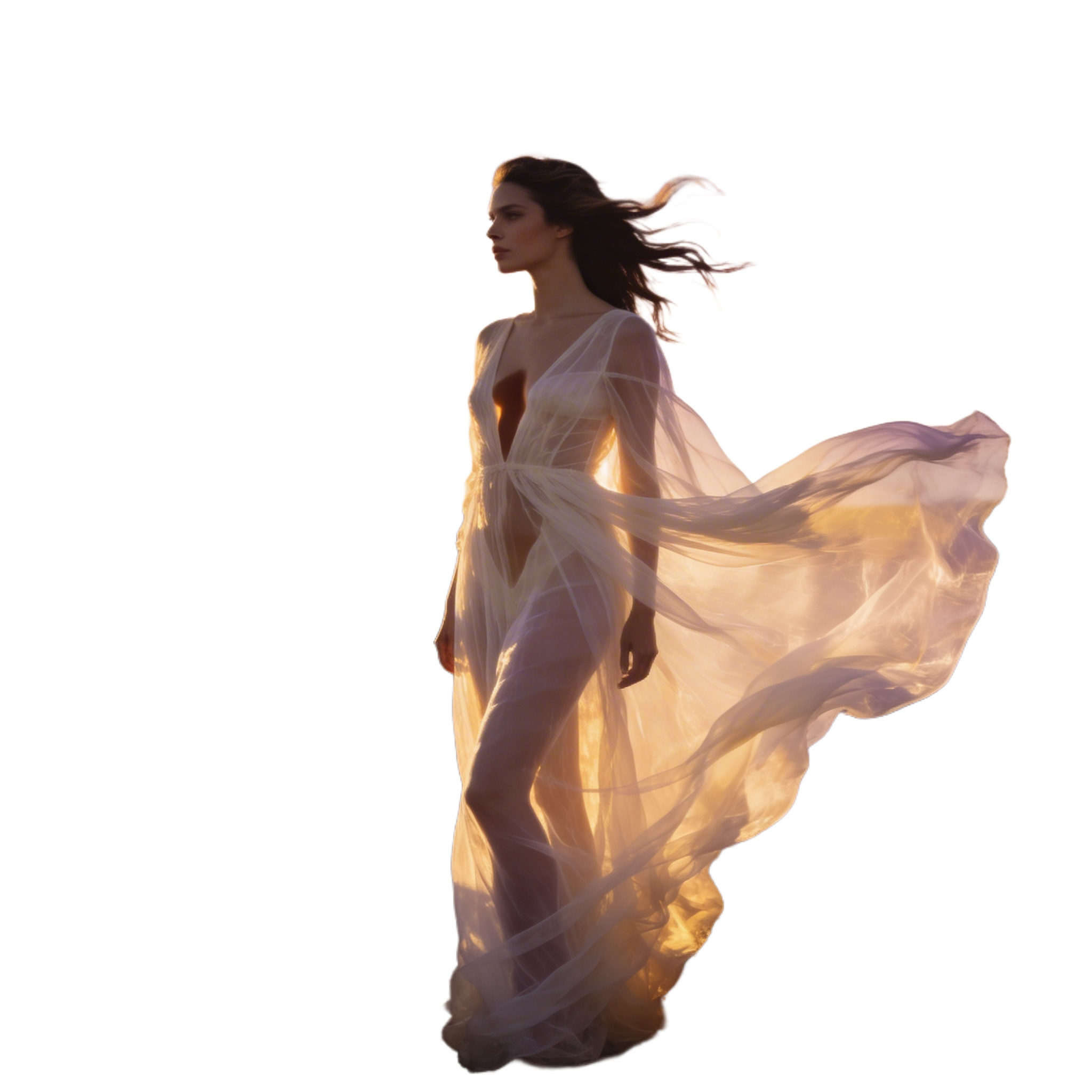 Picsart (free) - The same 2048px portrait — flying hair against a busy sunset — run through every tool's free tier. Click any image to compare full-size.