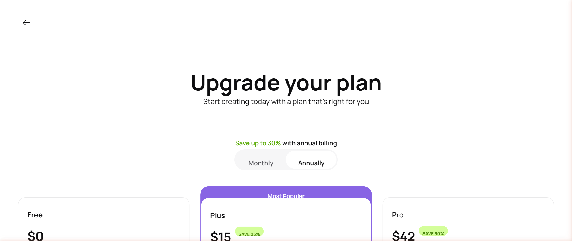 Ideogram pricing page showing free tier and paid plan options with feature comparison