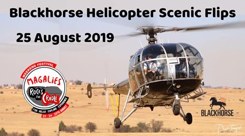 Magalies Rocks The Cradle: Blackhorse Helicopter Scenic Flips