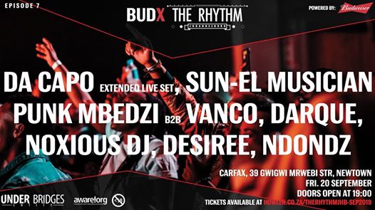 The Rhythm: BudX The Rhythm Johannesburg