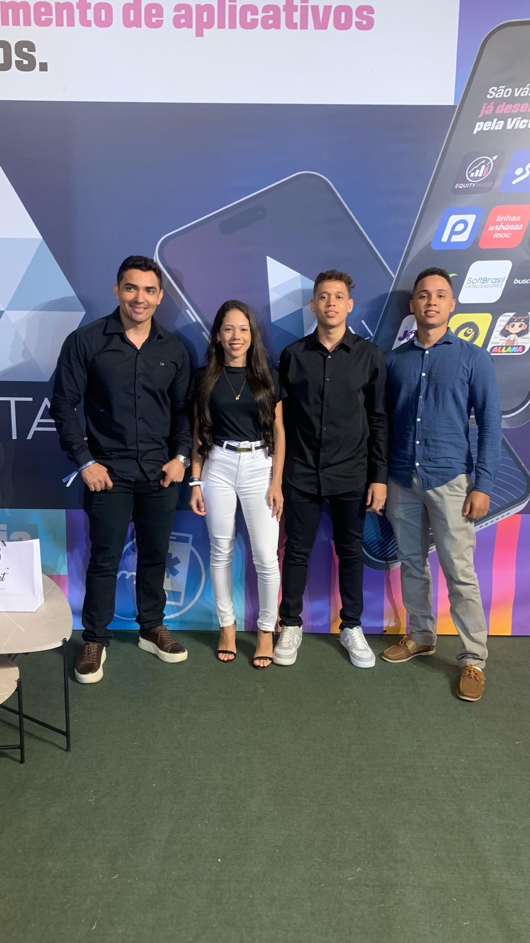Stand da Victall na feira de negócios EBPM em Montes Claros