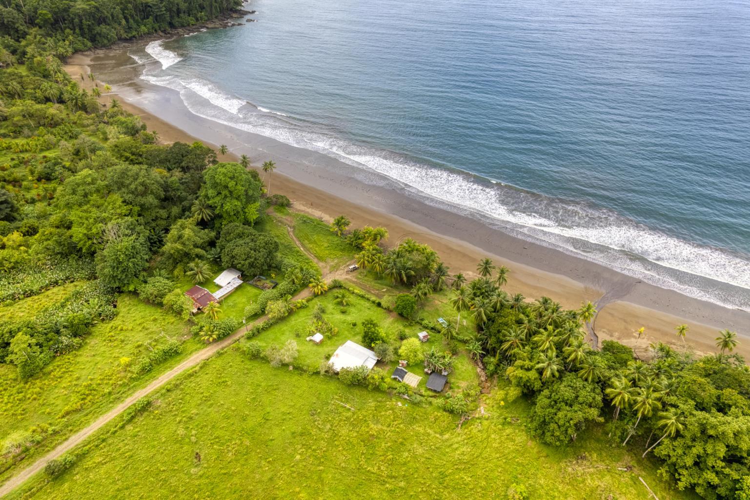 Eco Beachfront Retreat Property Ready to Build in Drake Bay