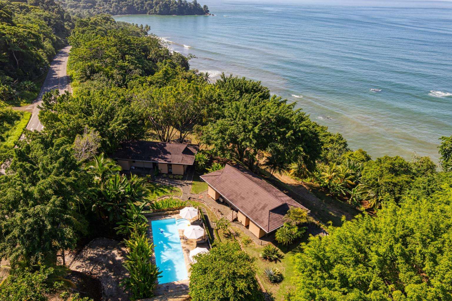 Bali Style Boutique Hotel Overlooking the Pacific Ocean for Sale in Uvita