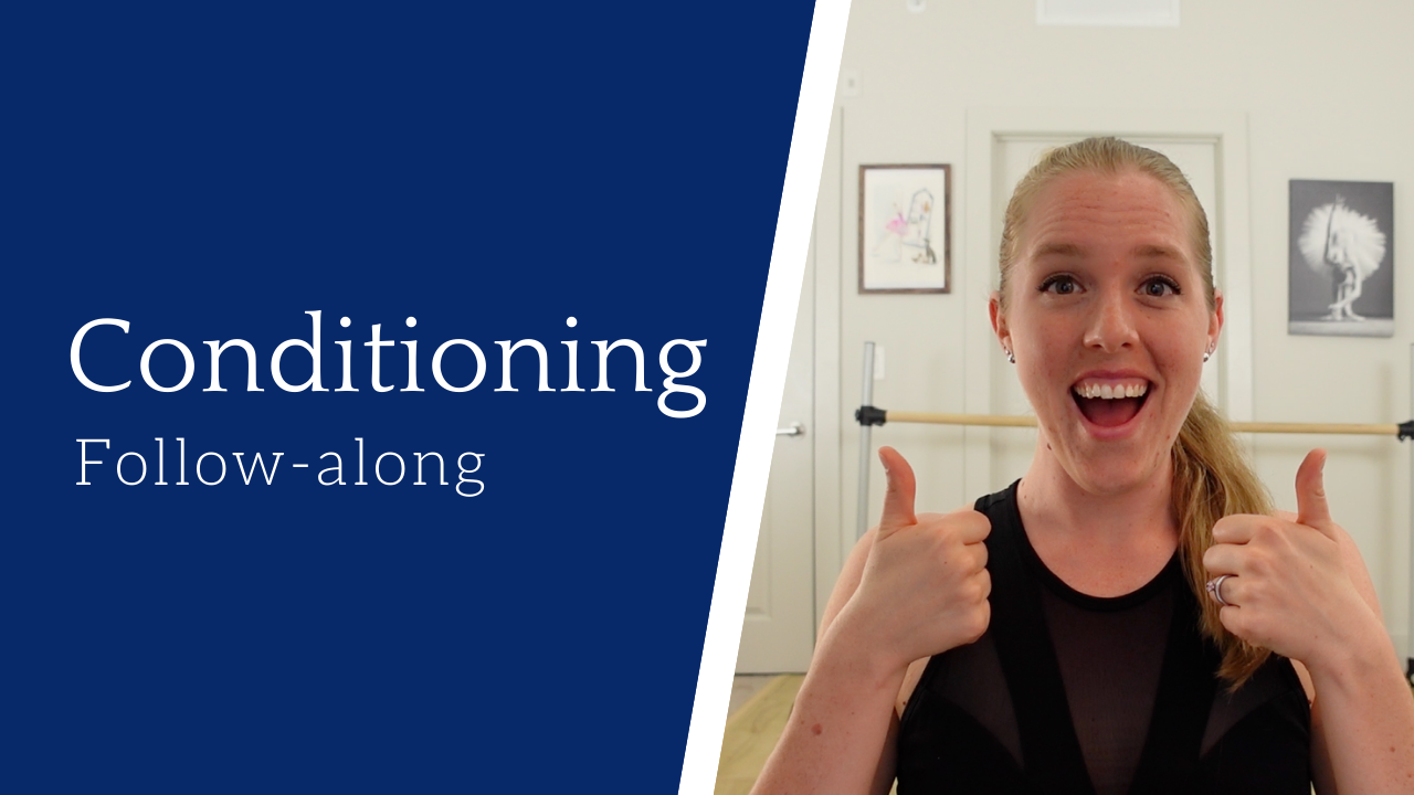 10-min Jumps Conditioning at Barre (no jumps, but building power, control and strength) -- Dec 14