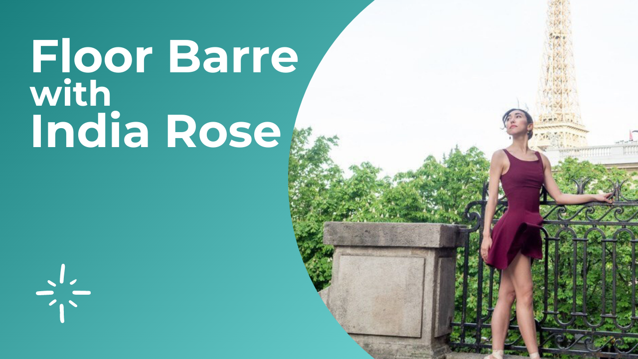75-min Kniassef Floor Barre with India Rose -- Oct 20