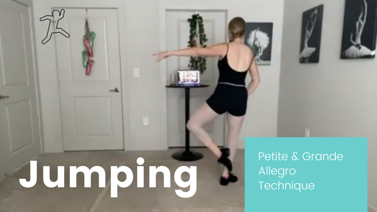 Advanced Petite Allegro - 10 mins quick petite allegro combination with sissone & pirouette) -- Sept 30