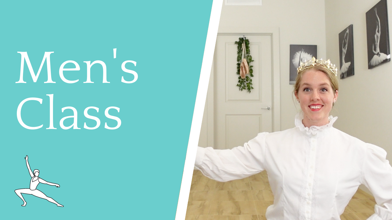 55-min All-level Ballet Class -- in the style of Men's class -- focus on plié, precise leg movement, controlling upper body, and preparing body for jumping & turning -- Dec 28