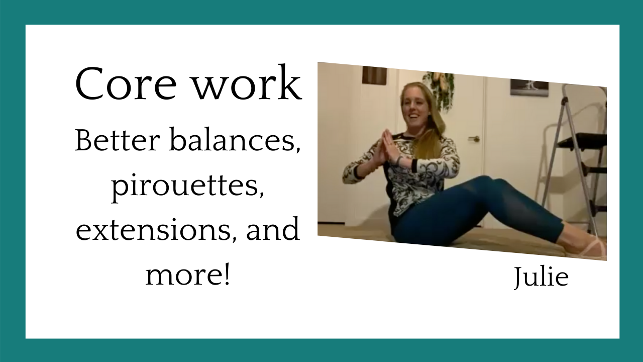 Core (10 mins, no planks) -- Jan 16