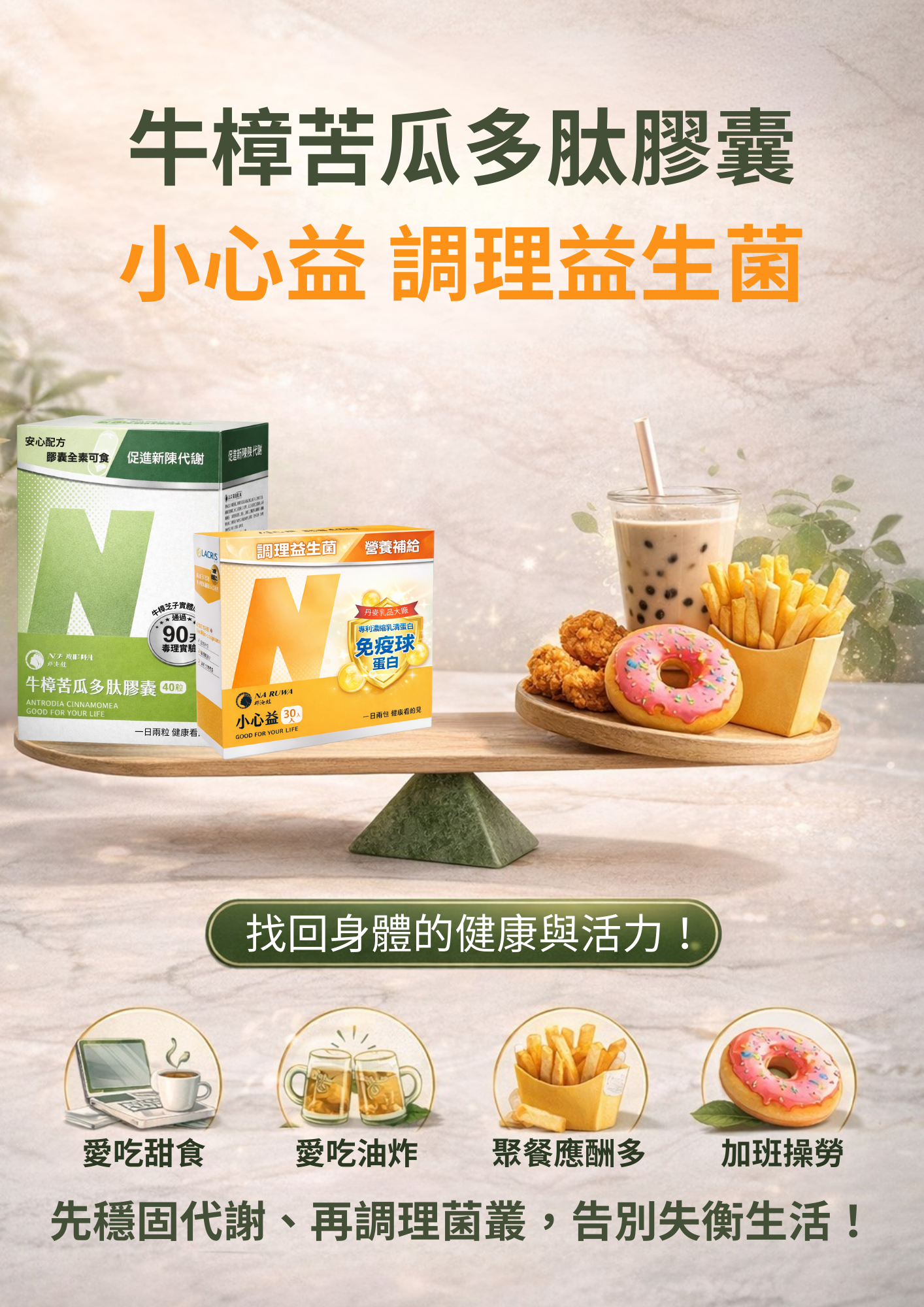 🔥超優惠組合🔥腸胃養護組|牛樟苦瓜多肽膠囊+小心益 調理益生菌 🔥超優惠組合🔥腸胃養護組|牛樟苦瓜多肽膠囊+小心益 調理益生菌