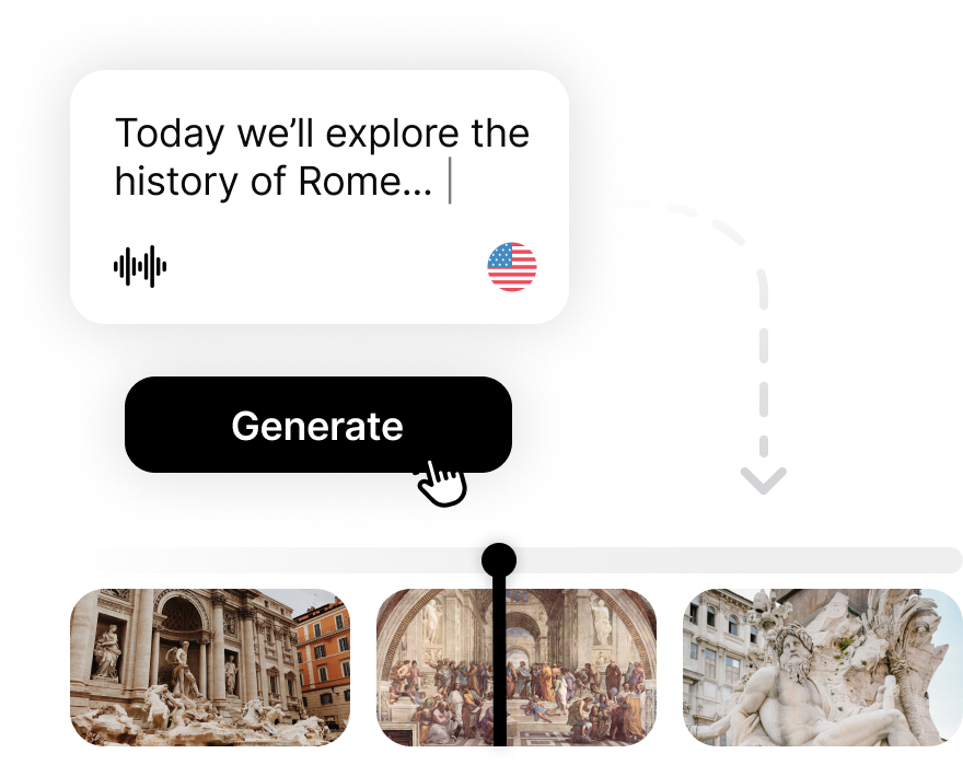 AI converting text into engaging videos effortlessly