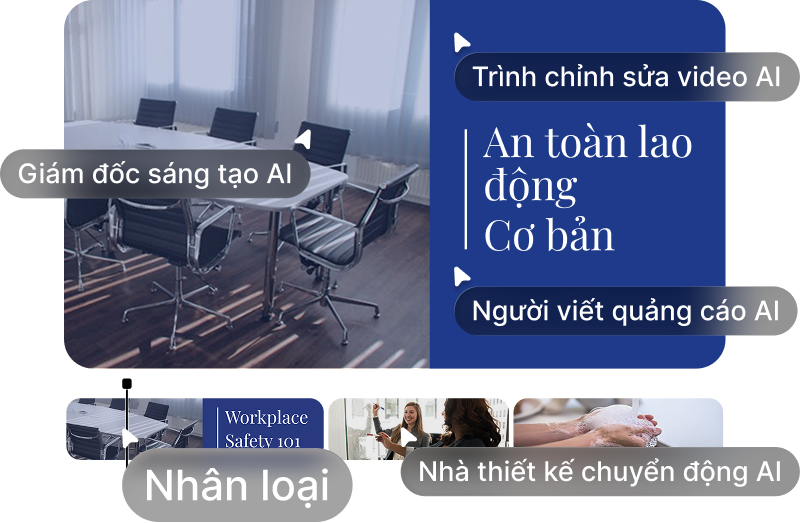 Bộ sưu tập hình ảnh cho thấy các đoạn video tải sẵn khác nhau