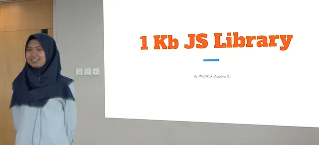 TECH TALK VIDEO — 1 Kb JS Library