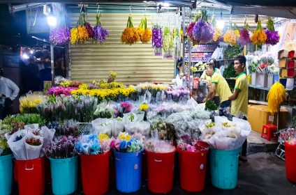 Ho Thi Ky Flower Market