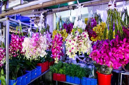 Ho Thi Ky Flower Market