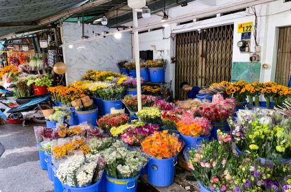 Ho Thi Ky Flower Market