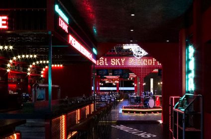 Sky Zone Beer Garden