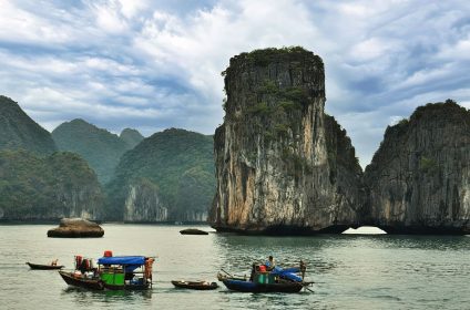 Ba Trai Dao Island and Beach