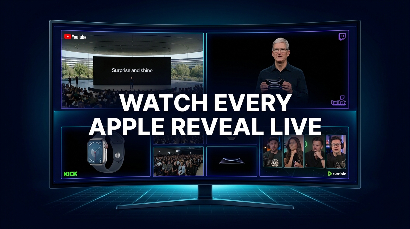 Don't Miss a Single Moment: Watch Every Apple Event 