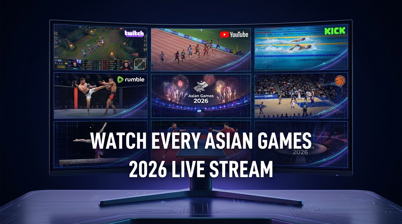 Asian Games 2026: Watch Every Unmissable Moment on Every Live Stream, All at Once with ViewGrid