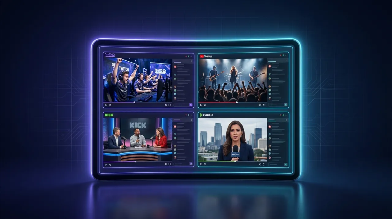 Best Multi Stream Viewer for Watching Multiple Streams