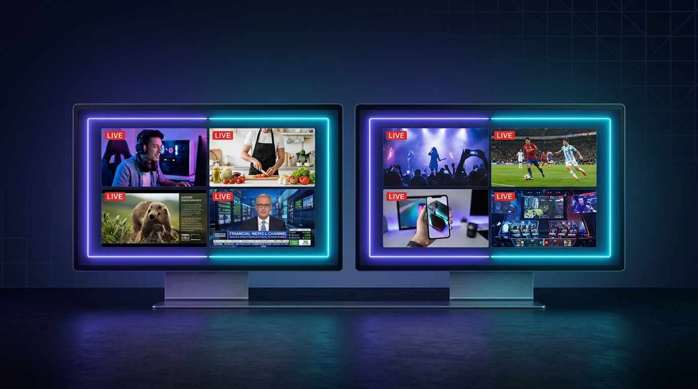 Elevate Your View: Dual Screen Streaming with ViewGrid
