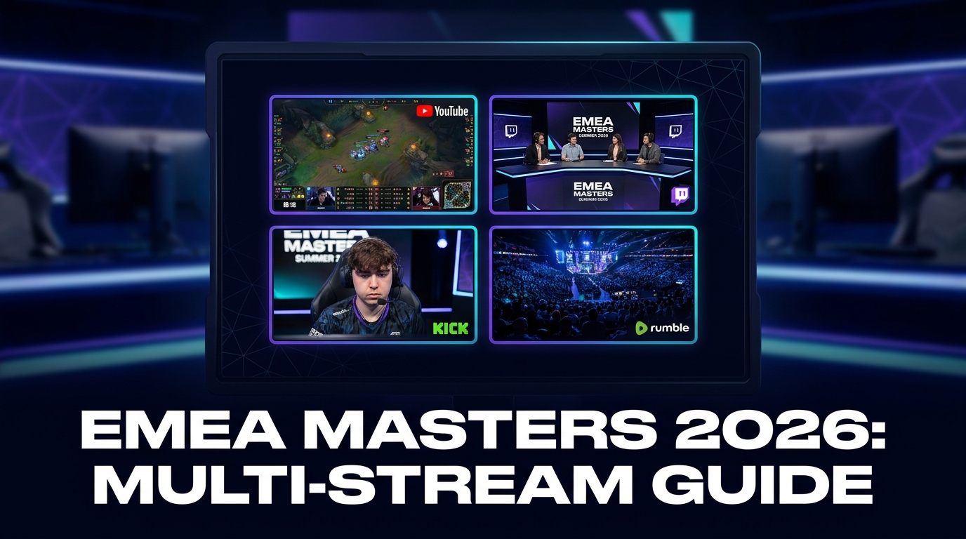 Master Every Angle of EMEA Masters Summer 2026: Your Ultimate Multi-Stream Viewing Guide