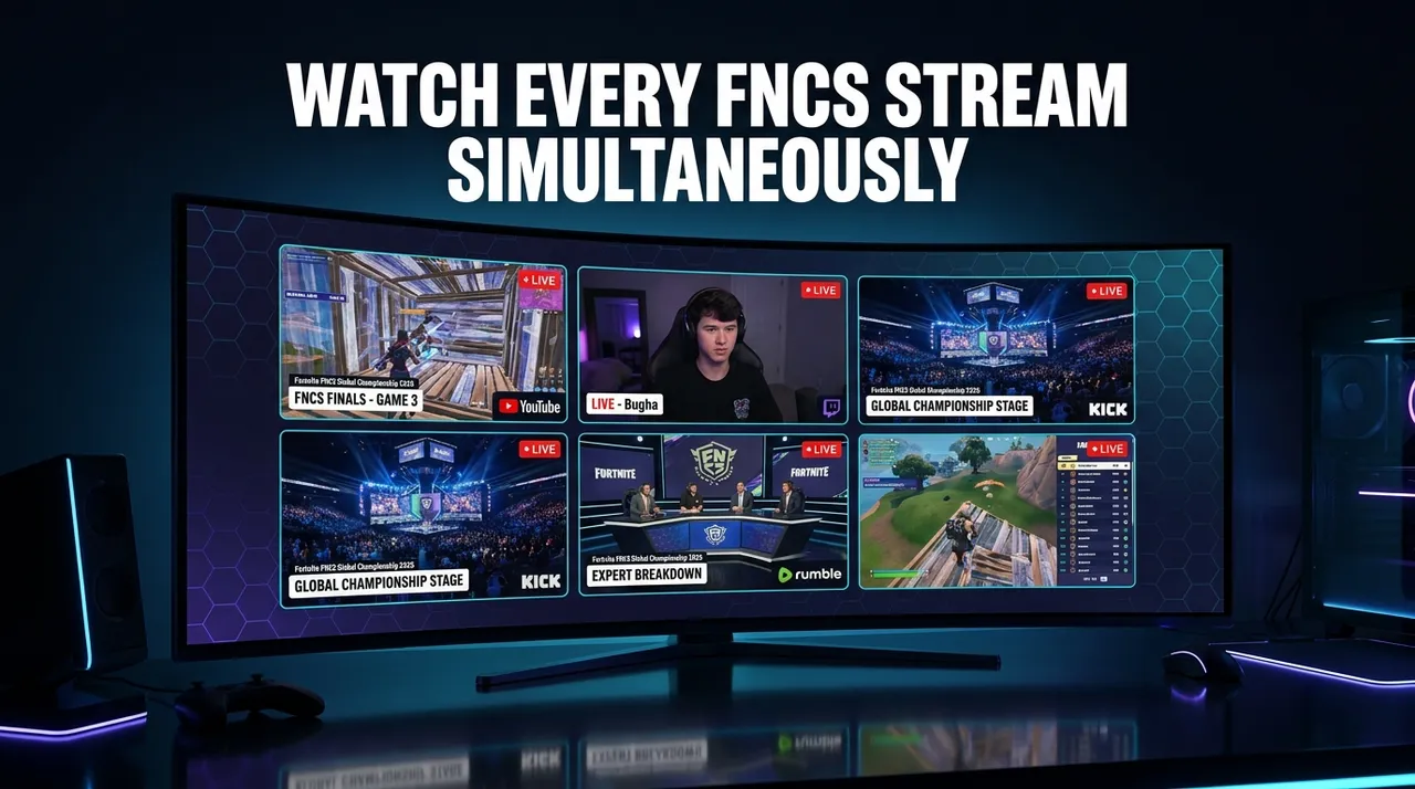 Fortnite FNCS Global Championship 2026: How to Watch Every Stream