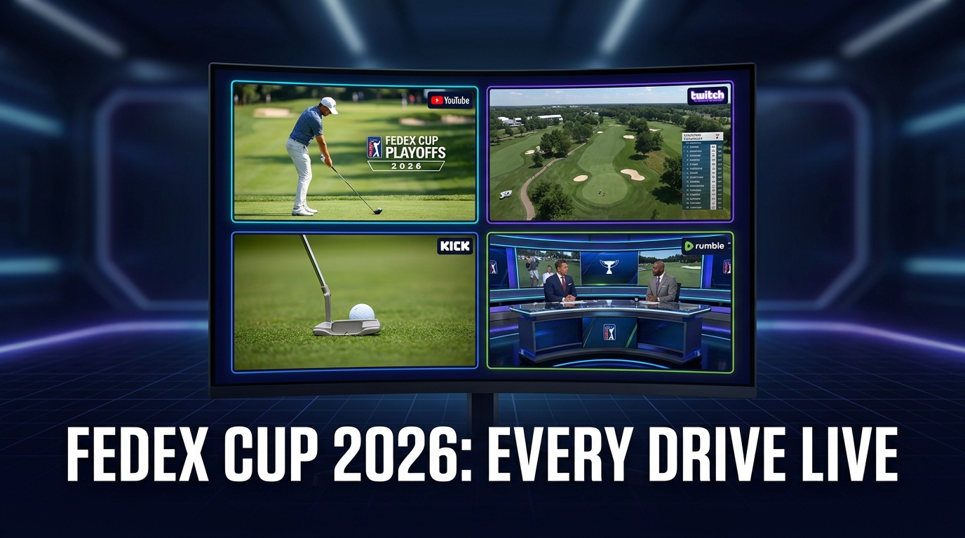 Master FedEx Cup Playoffs 2026: Multi-Stream Every Drive
