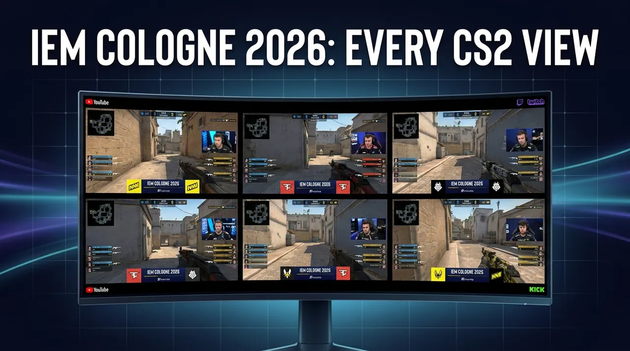 How to Set Up an IEM Cologne 2026 Multi Stream View