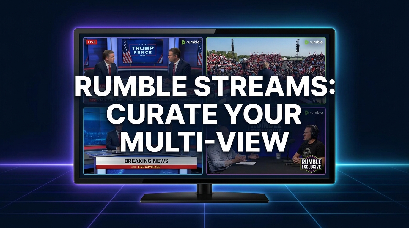 Rumble Streams: Curate Your Live Multi-View
