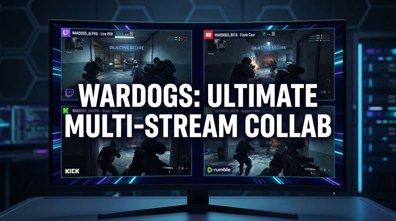 Streamer Collab: WARDOGS Live POVs