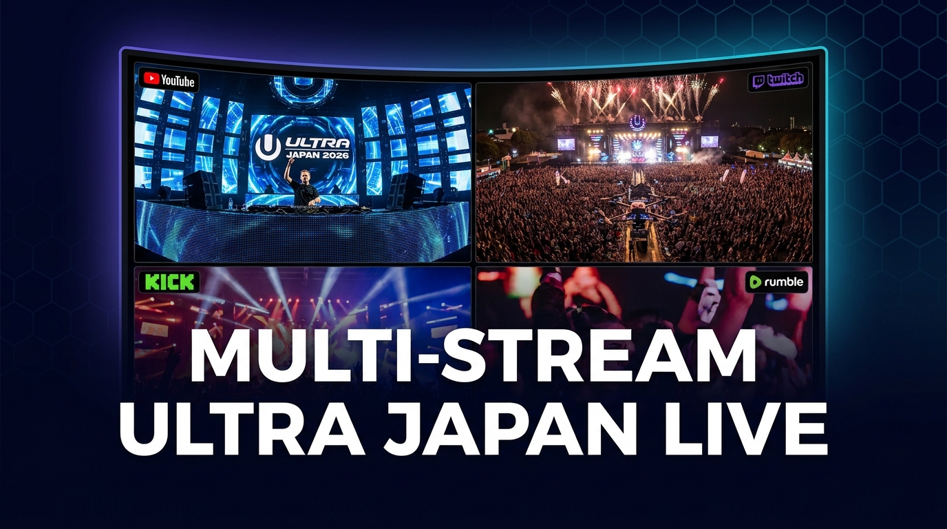 Catch Every Beat: Your Ultimate Multi-Stream Guide to Ultra Japan 2026