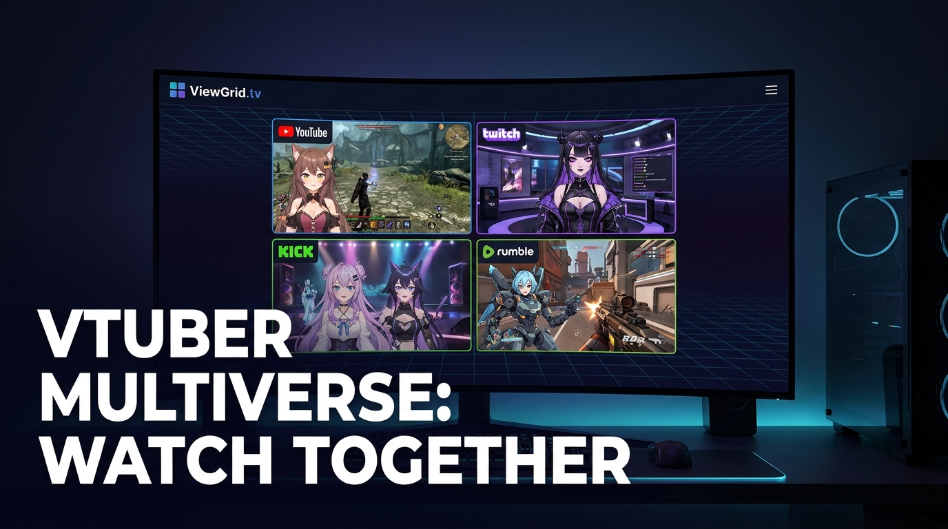 VTuber Multiverse: Multi-Stream Your Favorite Creators
