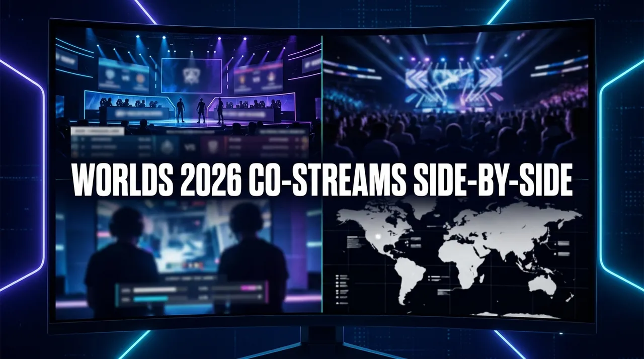 How to Watch Worlds 2026 Co-Streams Side by Side