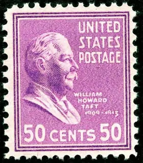 Another photo of the United States 1938 50c William H Taft stamp