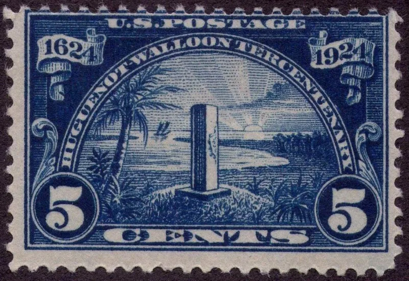 United States 1924 5c Timbre commémoratif stamp, photographed by a collector