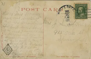 United States 1908 75c City Hall DPLA f8ea48a3b08ab8d518d 447af stamp, photographed by a collector