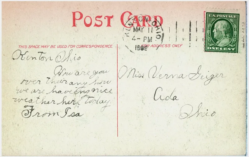 United States 1908 8c News Republican DPLA 1ca39216525ead80bfcc526f4faab stamp, photographed by a collector