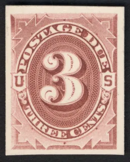 United States 1893 3c 3centpostal1879US stamp, photographed by a collector