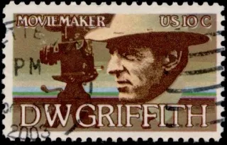 Another photo of the United States 1975 10c DWGriffthStamp stamp