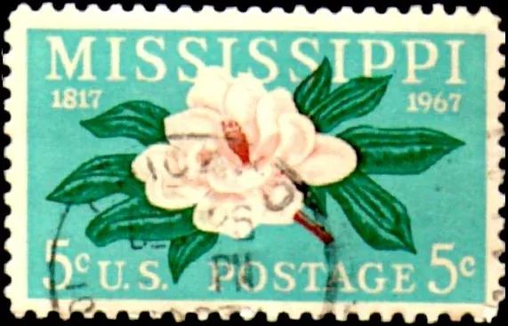 United States 1967 5 cents Estampilla de los Estados Unidos stamp, photographed by a collector