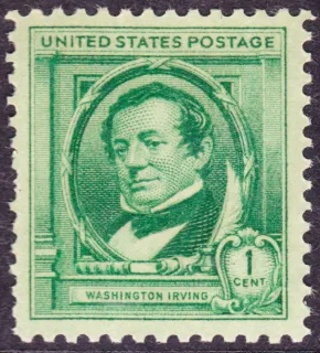 United States 1940 1 cent FamAmer a stamp, photographed by a collector