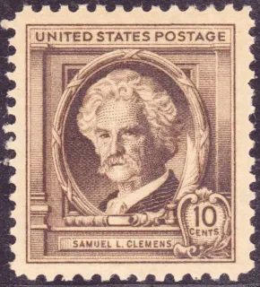 United States 1940 10 cents FamAmer a stamp, photographed by a collector